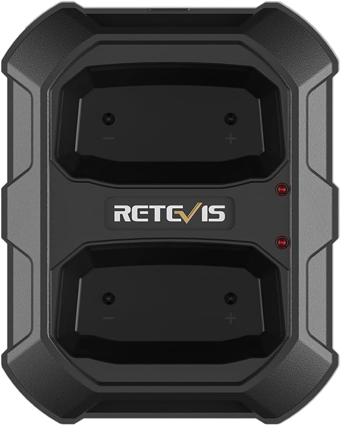 Retevis RB48 2 Way Radio Long Range, IP67 Waterproof Walkie Talkies Adults, Drop-Proof, 2000mAh, Emergency, Heavy Duty Two Way Radios, for Job Site Construction Warehouse(6 Pack)