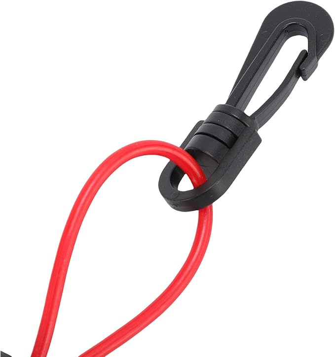 Jeanoko Portable Plastic Safety Boat Whistle with Lanyard for Emergency Signaling, Suitable for Boating Camping Fishing Hiking, 2Pcs
