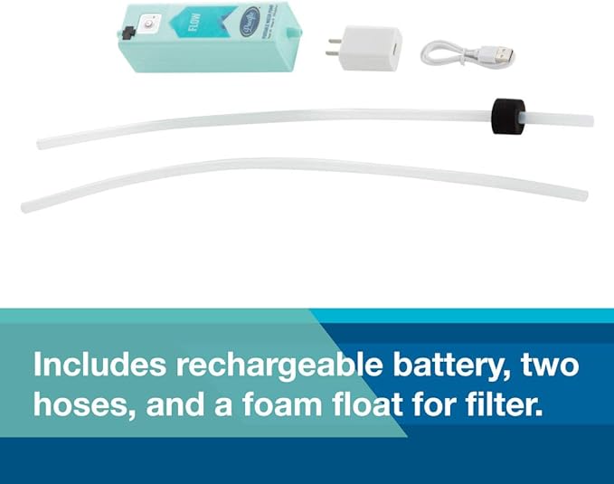 Pacific Bay Portable Automatic Pump/Water Filtration System - for Camping or Wilderness Survival - Emergency Drinking Water Survival - Indoor/Outdoor Water Filter - Must Have Hiking Supplies