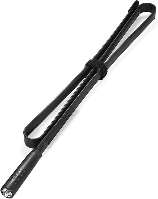 Bingfu Dual Band VHF UHF 136-520MHz 42.5 inch Foldable CS Tactical SMA Female Ham Radio Antenna for Wouxun Baofeng BF-F8HP UV-5R UV-82 BF-888S GT-3 Handheld Ham Two Way Radio Walkie Talkie