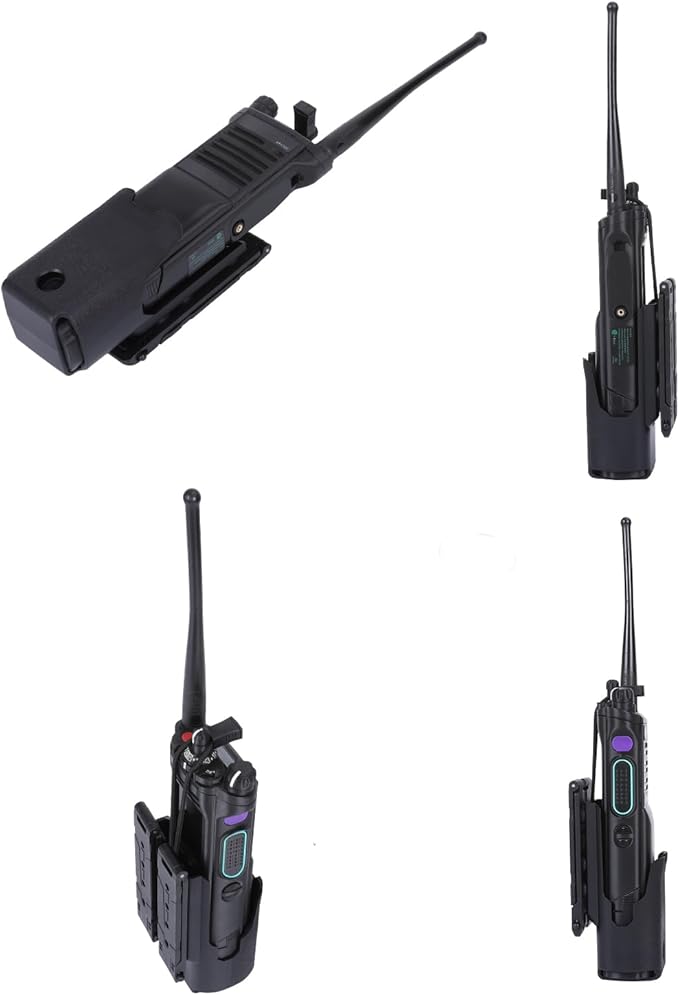 Portable Radio Case,Tactical Radio Holster for Motorola APX6000/7000/8000 Radios,Molle Clip/Belt Clip Carry