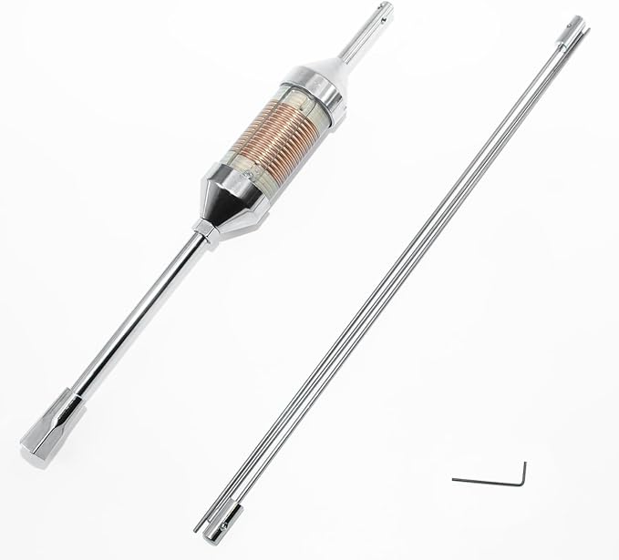 Cb Radio Antenna,46-Inch 1000 watt Oil Coil Cb Antenna Work in 27 Mhz Truck/Car Cb Radio Compatible with President Midland Cobra Uniden Anytone