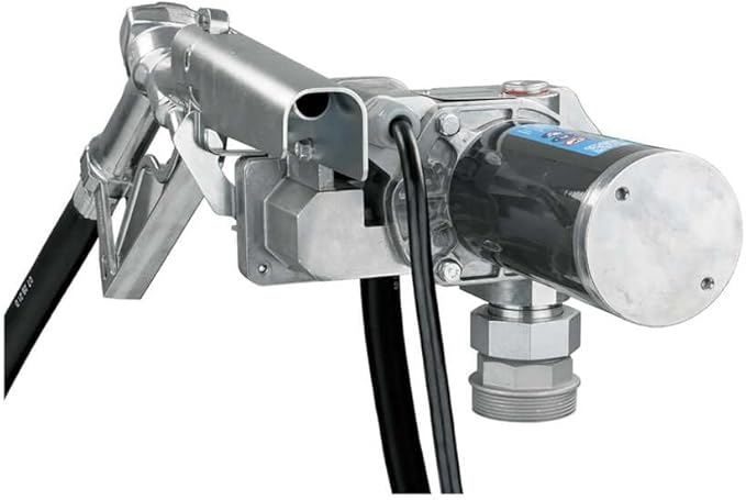 GPI - M-240 Series Fuel Transfer Pump, Manual Shut-off Nozzle,15 GPM, 24 Volt (110000-70)