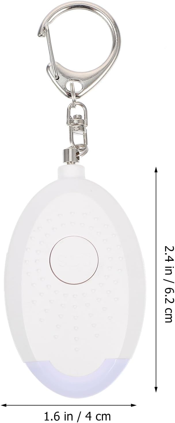 COHEALI Rechargeable Personal Safety Alarm for Women Loud Siren and LED Light Portable Emergency Sound Alarm for Joggers Elderly Night Workers and Outdoor Activities