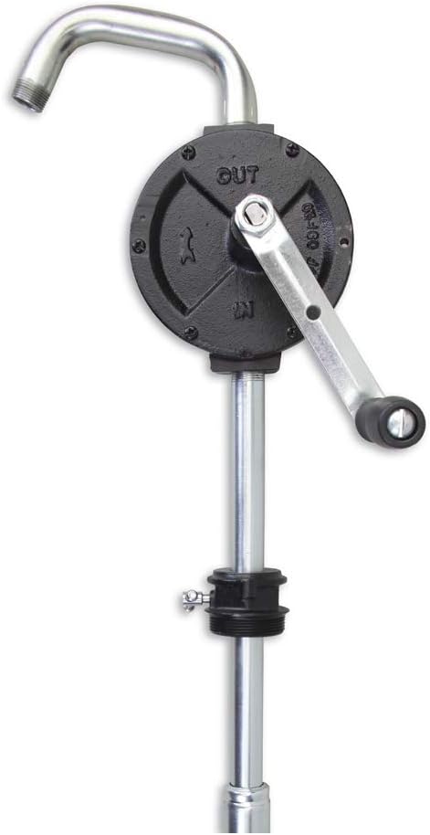 Groz 44080 Rotary Fuel Pump with Steel Discharge Spout