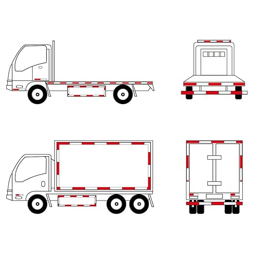 Reflective Tape Outdoor Red White 1 in X 150 FT (2 Rolls) Waterproof Self Adhesive DOT-C2 Trailer Safety Caution Reflective Dot Tape for Trucks Cars