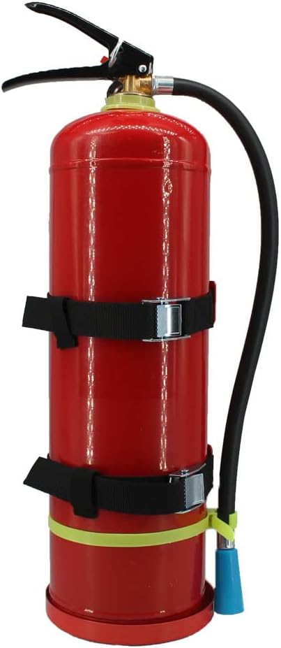 Fire Extinguisher Metal Bracket, Heavy Duty,Compatible with 5-Pound Fire Extinguishers (5LB 2PCS)