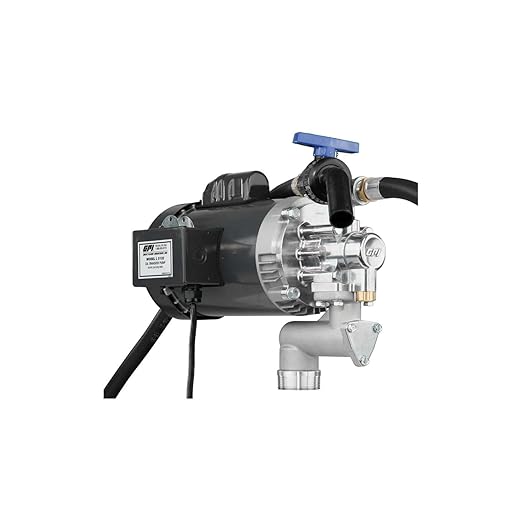 GPI - L5132 Heavy Duty Oil Transfer Pump for High Viscosity Fluids, 32 QPM/8 GPM, 115/230 Volt AC (142100-02)