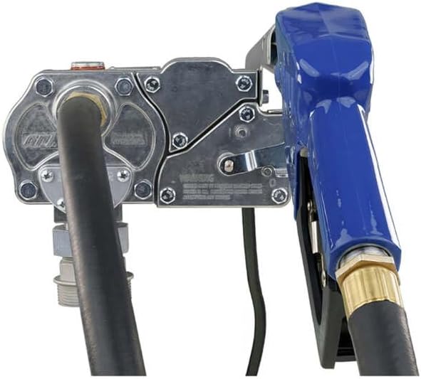 GPI - M-150 Series Fuel Transfer Pump, Automatic Shut-Off Nozzle, 15 GPM, 12 Volt (110000-100)