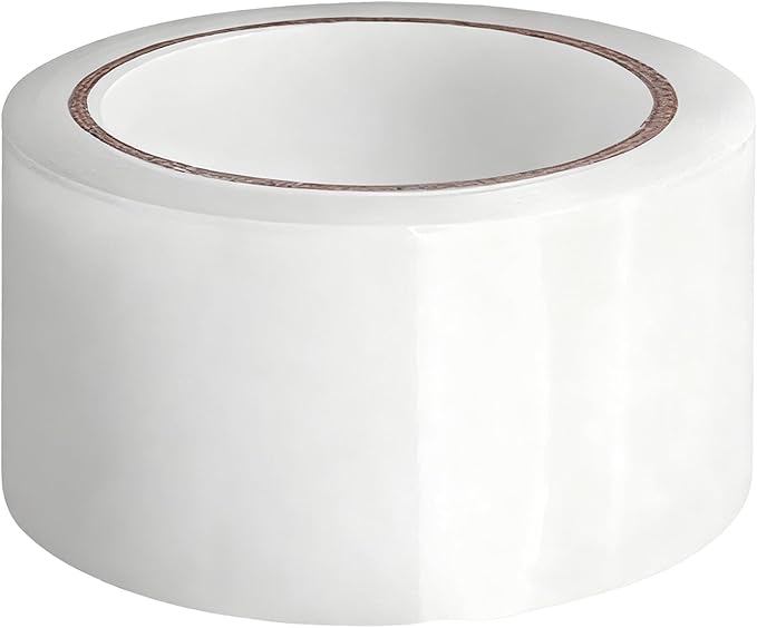 2 Inch x 65 Feet Transparent Window Insulation Tape, Strong Adhesive Weatherproof Window Sealing Tape for Winter Draft Protection, Clear Residue-Free Plastic Window Sealer