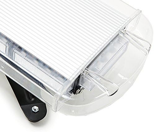 47" Amber Yellow Extreme High Intensity Construction Emergency Warning Strobe Light Bar Roof Top Low Profile Law Enforcement Hazard Flashing 88 LED For Tow Truck Vehicle (Amber/Yellow 88LED 47")