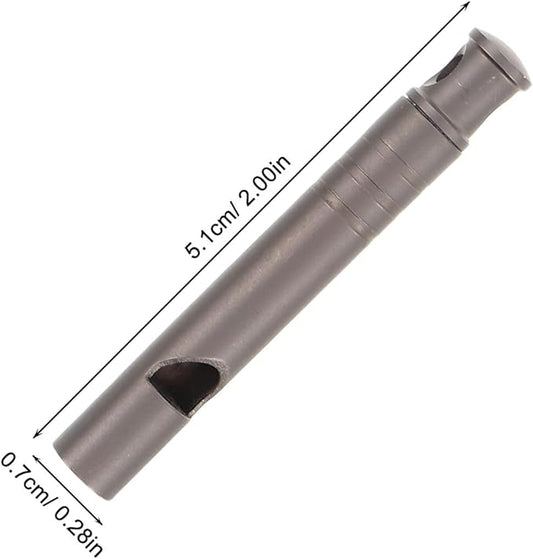 balacoo Loud High-Volume Emergency Whistle with Lanyard Clear Crisp Sound Survival Signal for Coaches Referees Camping Hiking and Safety Training