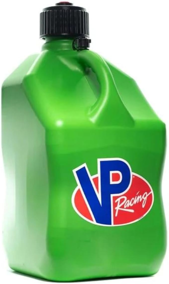 VP Racing Utility Container 5.5 Gallon - 4 Pack With 4 Deluxe Hoses and a Get Bent Hose Bender (Green, 4 Pack)