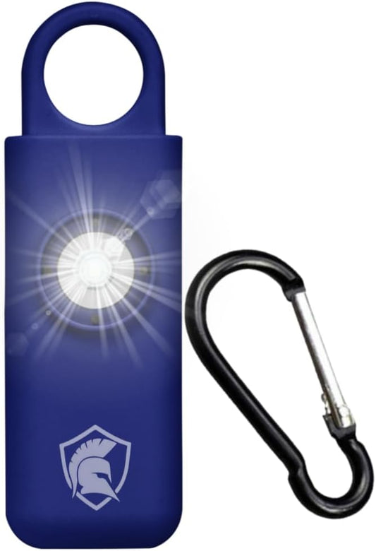 The Original Personal Safety Alarm for Women - Loud Siren, Strobe Light and Key Chain 2.0 Version (Navy Blue)