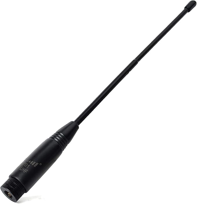 HYS NA-701 Walkie Talkie Antenna Dual Band 2meter 70cm Two Way Radio Replacement Antenna with SMA Male Connector for Wouxun KG-UV6D KG-UV8D TYT UV380 UV8000E Yaesu VX-6R FT-3DR FT-60R Handheld Radios