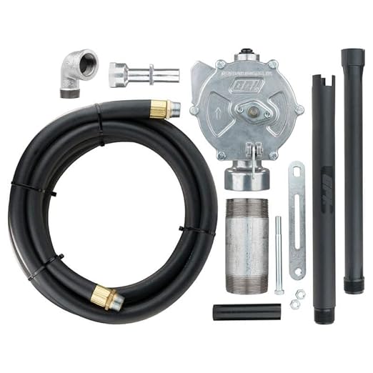 GPI - RP-10-UL Rotary Action Fluid Transfer Hand Pump, 10 Gallons per 100 Revolutions (123000-06)
