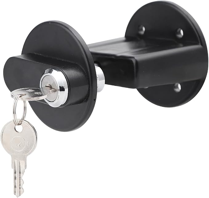Mokuo Switch Lock Set for Auxiliray PP Gas Tank 3 Gallon 5 Gallon Fuel Container and Water Container for Motorcycle UTV ATV