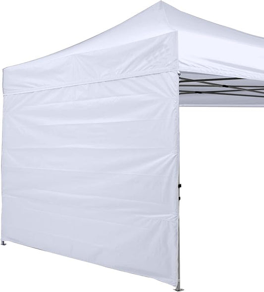 ABCCANOPY Instant Canopy SunWall 8x8 FT, 1 Pack Sidewall Only, No Frame or Top, White