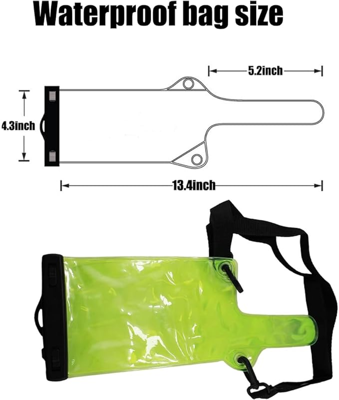 4Pcs Universal Two Way Radio Waterproof Case Bag Portable Walkie Talkie Rainproof Pouch with Adjustable Strap Compatible for Motorola Kenwood Midland UV-3R UV-5R PX-888 Walkie Talkie Radio