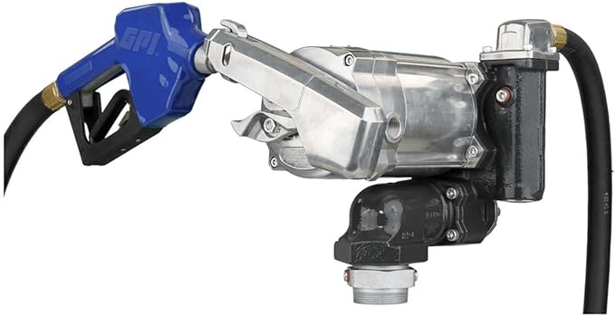 GPRO - V20 Series Fuel Transfer Pump, Automatic Shut-Off Nozzle, 3/4 Inch Outlet, 20 GPM, 115 Volt (171001-03)