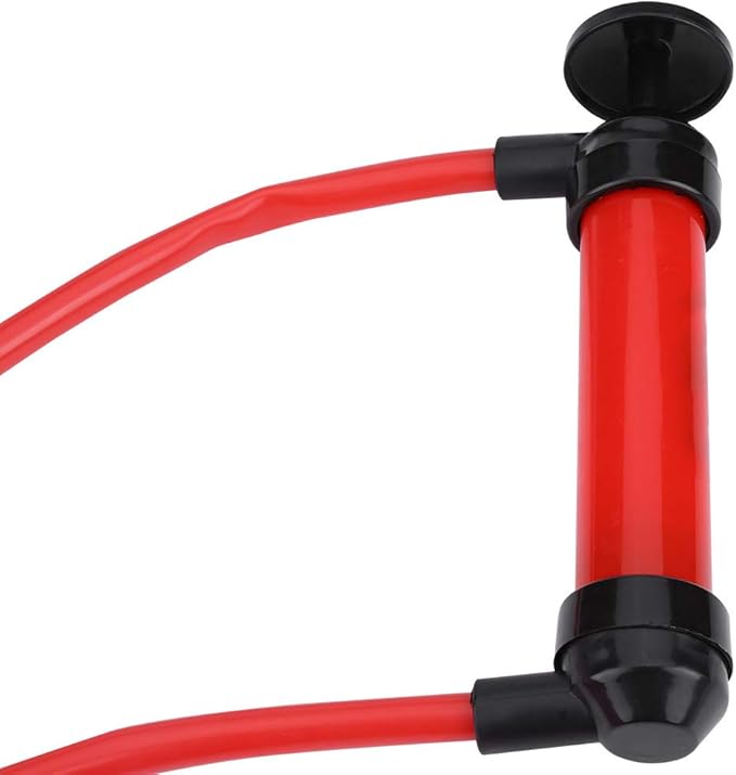 RA990 Multi-Use Siphon Fuel Transfer Pump Kit Travel Emergency Manual Vehicle Tool (for Gas Oil and Liquids)