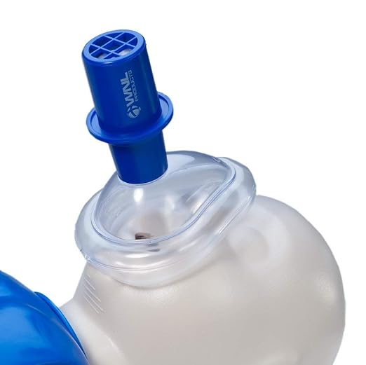 WNL Products 5000TMV-CP Adult/Child & Infant CPR Practi-MASK & Valve Combo Pack - Fits All WNL Training Masks