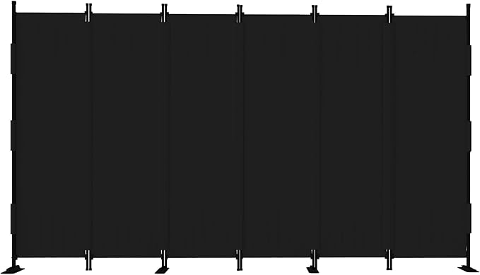 6 Panel Room Divider,6ft Folding Screen Portable Wall Partition Room Divider with 4 Metal Feet,Privacy Screen Indoor Doubles as a Cubicle Wall,Suitable for Bedroom Dressing Room Office
