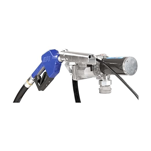 GPI - M-180 Series Fuel Transfer Pump, Automatic Shut-Off Nozzle, 18 GPM, 12 Volt (110300-2)