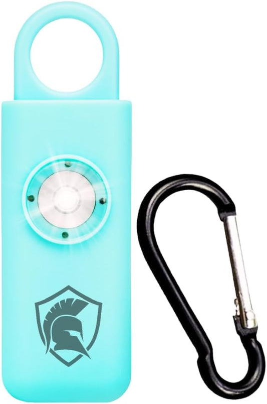 The Original Personal Safety Alarm for Women - Loud Siren, Strobe Light and Key Chain 2.0 Version (Aqua)