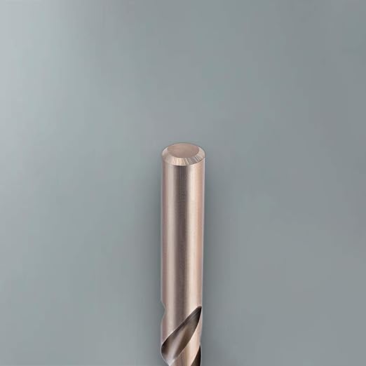 Lichamp 1/4" HSS Cobalt Drill Bits 10PCS with Three Flute for Hard Metal, Hardened Stainless Steel and Cast Iron