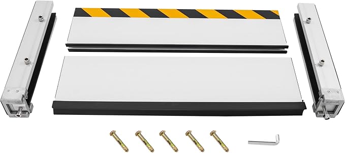 Aluminum Flood Protection Barrier, Reusable Heavy Duty Flood Baffle, Removable Temporary Safe Door, Wall Mount Unit Module Water Barrier, Safe Accessories for Subway Warehouse Factory