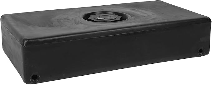 SUNGOOYUE RV Water Container Tank 8 Gallons Black LLDPE Leakproof Portable Water Holding Tank for RVs Trailers Campers Boats Quick Filling Easy Modification
