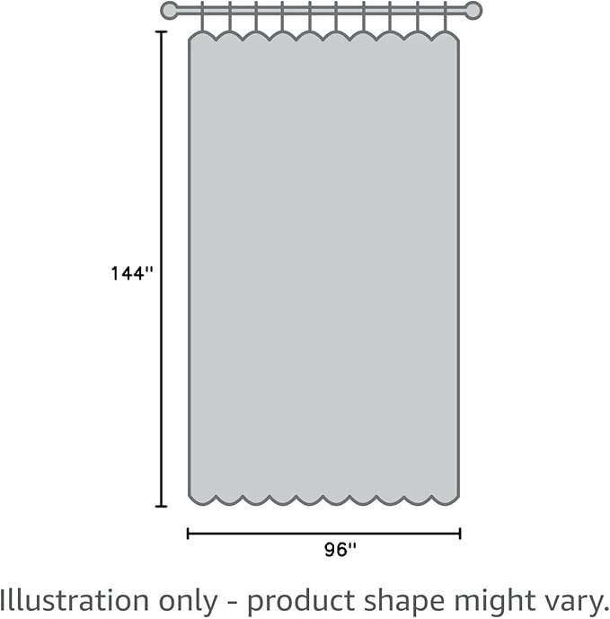 Cniuyhi 12x8ft Hospital Curtains with Grommets Medical Privacy Fire Retardant Hospital Curtains for SPA Lab Clinic Room Divider (1 Panel, Blue, 12x8ft)