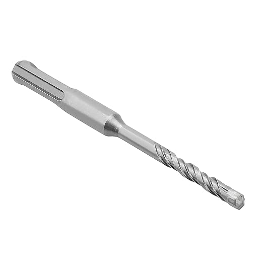 3/16 in x 4.33 in (5 x 110mm) SDS Plus Rotary Hammer Drill Bit, Concrete Drill Bit for Concrete, Brick, Cement and Stone, Length : 110mm / 4.33 inch, 3/16 inch （ 5mm