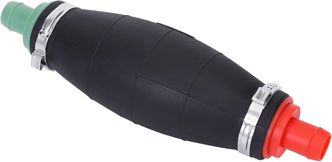 ABOOFAN Car Fuel Transfer Manual Pump Large Rubber Hand Siphon Pump for Emergency Fuel and Water Transfer Replacement for Boat and Vehicle Use