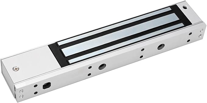 Electromagnetic Lock 280KG 600LBS Holding Force Electric Magnetic Door Lock 12V Fail Safe NC Mode for Access Control System