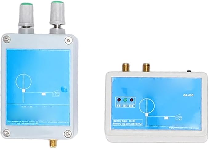 Active Antennae, 100kHz 179MHz MW SW Air Outdoor Portable Shortwave Radio Antennae with 2600mAh Battery, SDR for City Living Area Environment, Suitable for Shortwave Receivers, (15m / 49.2ft)