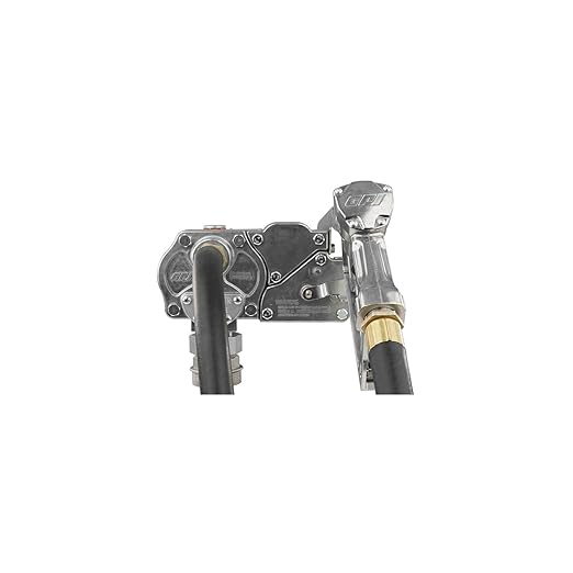 GPI - M-1115 Series Fuel Transfer Pump, Manual Shut-Off Unleaded Nozzle, 12 GPM, 115 Volt (110000-81)