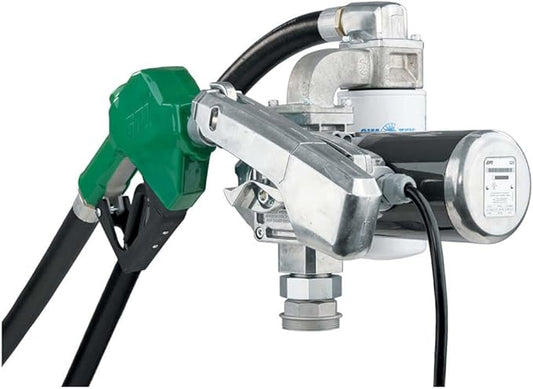GPI - G20 Fuel Transfer Pump, Automatic Shut-off Nozzle with Filter Kit, 20 GPM, 12 Volt (162020-03)
