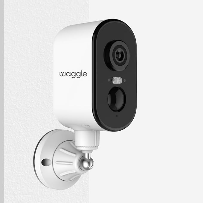Waggle RV/Pet Temperature Monitor Lite + 4G Mini Camera Bundle - RV Pet Monitor | Real-time Temperature, Humidity, 4G Multi Carrier, 4G LTE Security Camera, Indoor/Outdoor, 2 Way Audio, Night Vision
