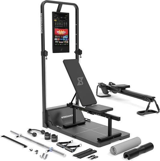 Speediance Home Gym, Smart AI-Powered Multi-Functional Smith Machine for Full Body Strength Training, All-in-one Gym Equipment, Digital Weight System, Workout Station, Squat Rack, Gym Monster 2