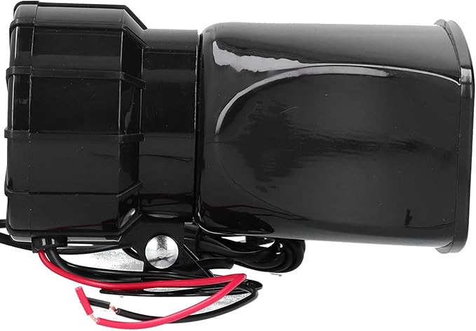 100W Loudspeaker, Car Horn PA Mic 7Sound Siren for Car Truck RV with PA System and Installation Kit, 12V Universal