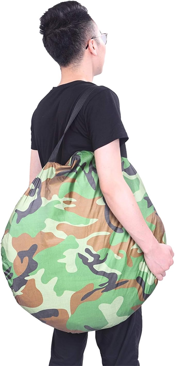 Pop Up Privacy Shower Tent,Portable Outdoor Bathroom Toilet Changing Dressing Room,Instant Rain Shelter for Camping & Beach,Lightweight & Sturdy, Easy Set Up, Foldable, with Carry Bag (Camouflage)