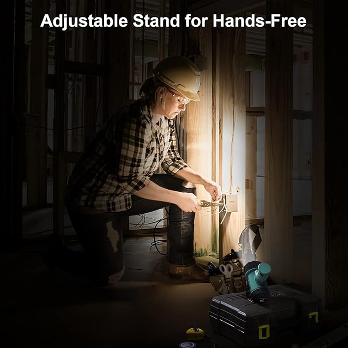 YIERBLUE Rechargeable Spotlight with Super Bright 90,000 Lumen LED, IP67 Waterproof Handheld Flashlight Searchlight with Detachable Red Light Filter