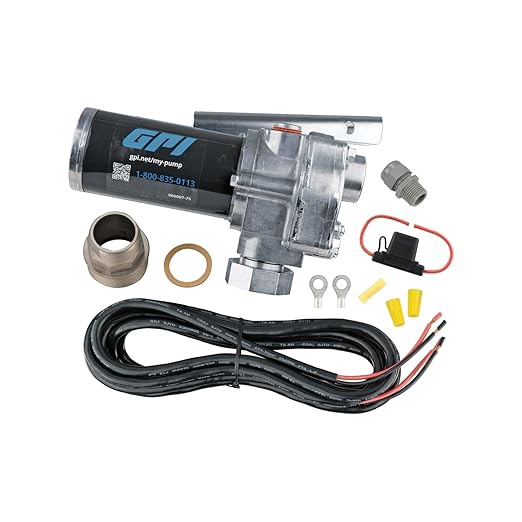 GPI - M-180 Series Fuel Transfer Pump, Pump Only, 18 GPM, 12 Volt (110300-7)