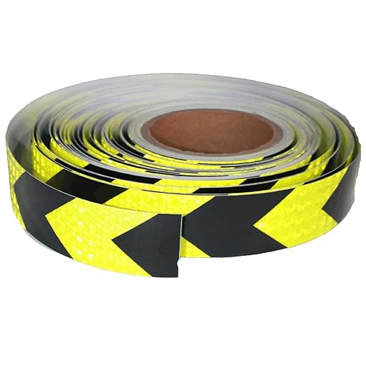 Reflective Tape 1 Inch x 168 Feet, High Visibility Warning Conspicuity Reflector, Night Safety Sticker for Car Trailer Clothing