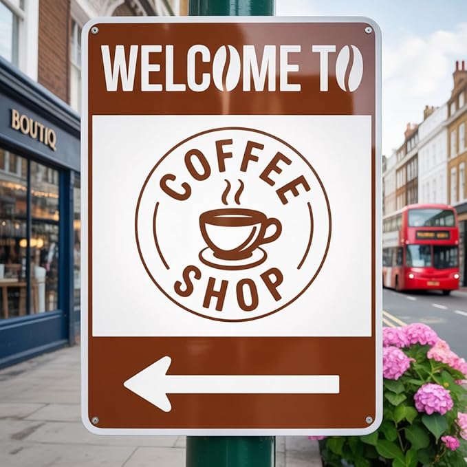 Custom Personalized Metal Sign Outdoor -15x20 inch 0.04 Aluminum Rust-Proof, Reflective Option, Single/Double Sided for Garden/Workplace