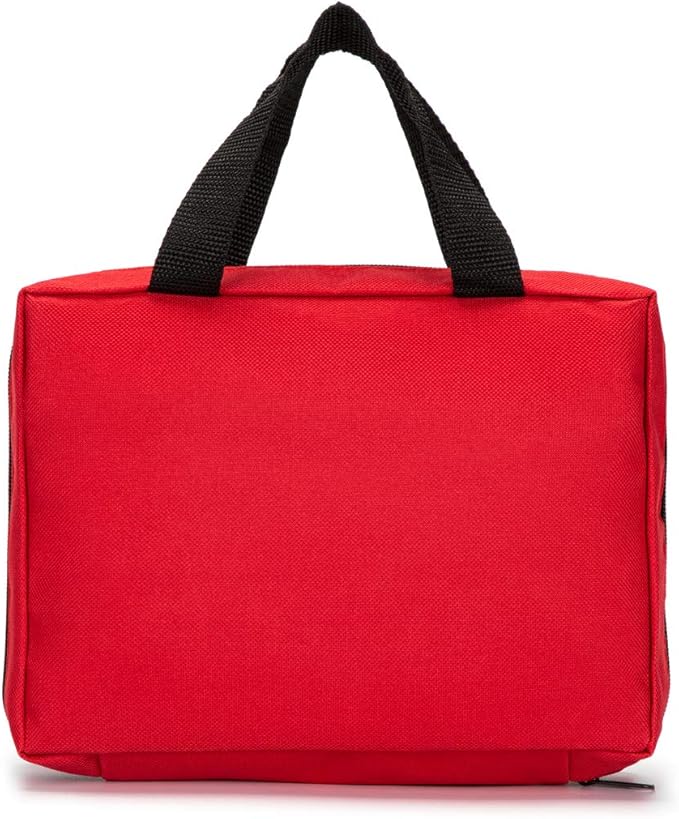Red First Aid Bag Empty Travel Rescue Pouch First Responder Storage Medicine Emergency Bag for Car Home Office Kitchen Sport Outdoors (Green)