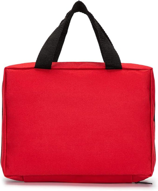 Red First Aid Bag Empty Travel Rescue Pouch First Responder Storage Medicine Emergency Bag for Car Home Office Kitchen Sport Outdoors (Green)
