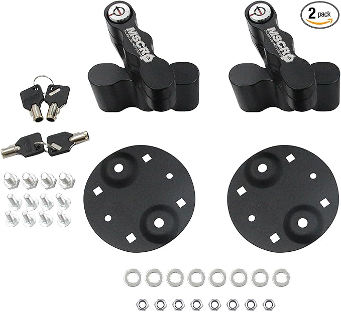 RX-LOX-PM Pack Mount Lock with Same Keys Fits for rotopax Locking Mount